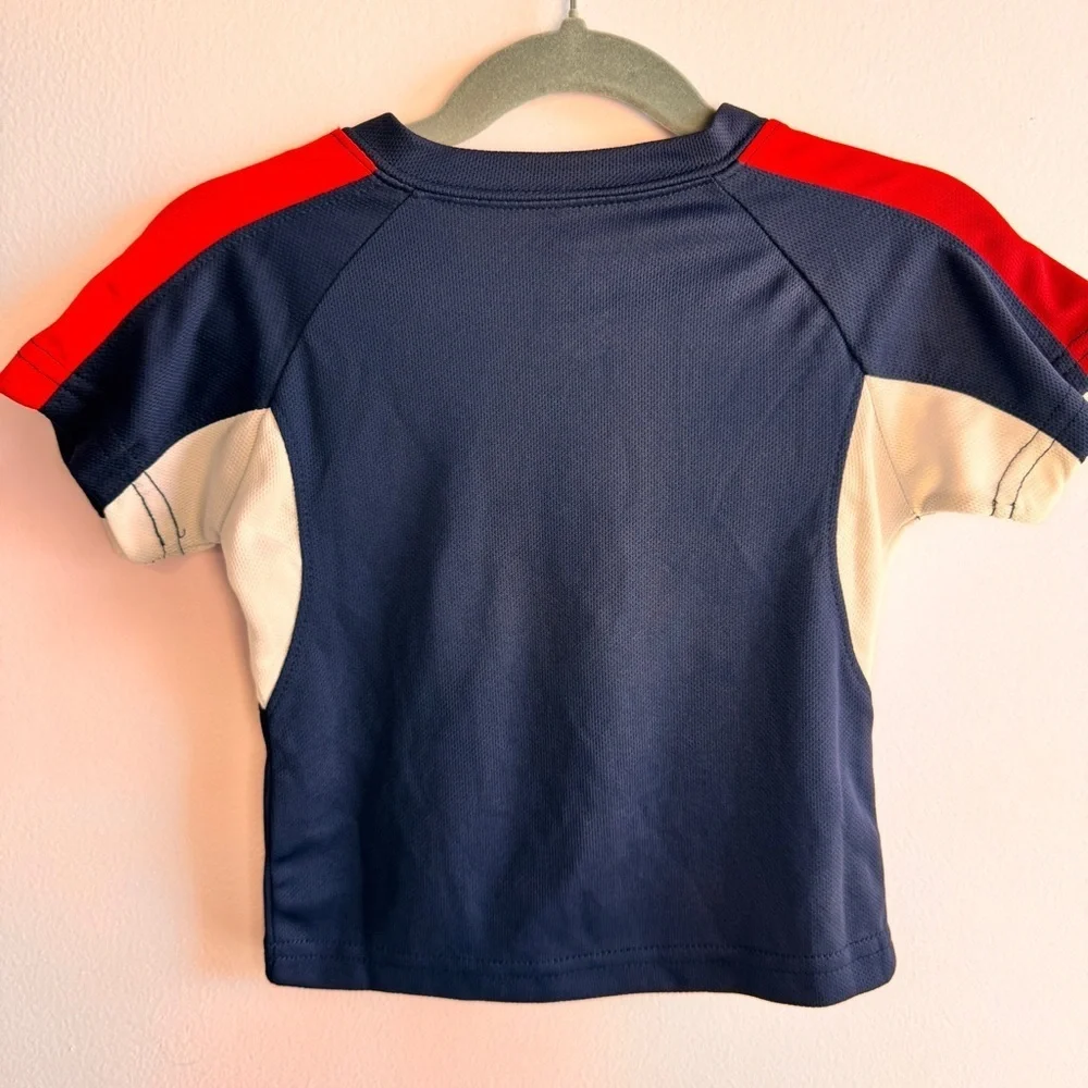 Baby 12m Red Sox Jersey Baseball Top NEW Red Blue
